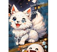 Funny Ghost Hunter Coloring Book for Kids Ages 4-8: Clumsy Ghost Hunter & His Husky Adventure