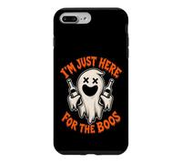 Funny Ghost I'm Just Here for Boos Boisson d'halloween Coque pour iPhone 7 Plus/8 Plus