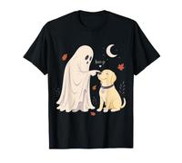 Funny Ghost Labrador Retriever Dog Boop Halloween Men Women T-Shirt