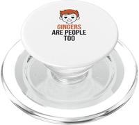 Funny Gingers : Les Gens sont-Ils trop Roux et Fiers PopSockets PopGrip pour MagSafe