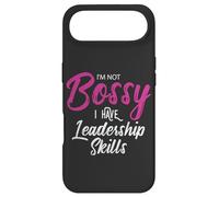 Funny Girl Boss I'm Not Bossy I Have Leadership Skills Coque pour iPhone Air