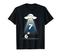 Funny Girls Boys 6 7 UFO Alien Meme Six Seven 67 T-Shirt