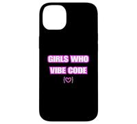 Funny Girls Who Vibe Code, IA Coder Coque pour iPhone 14 Plus