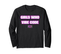 Funny Girls Who Vibe Code, IA Coder Manche Longue