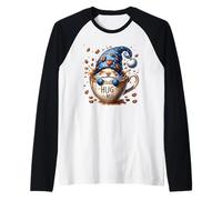 Funny GNOME Coffee Mug with Coffee Saying for Women Mom Life Manche Raglan