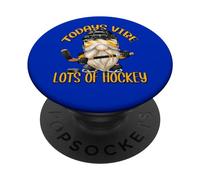 Funny GNOME Dad Hockey Saying for Men and Hockey Coach PopSockets PopGrip Adhésif