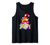 Funny GNOME Dad in Bingo Player Costume for Men Bingo King Débardeur