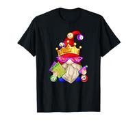 Funny GNOME Dad in Bingo Player Costume for Men Bingo King T-Shirt