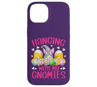 Funny GNOME Easter Squad for Girls Hanging with My Gnomies Coque pour iPhone 14