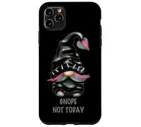 Funny GNOME Pun for Men Punk Rock Biker Gnope Not Today Coque pour iPhone 11 Pro Max