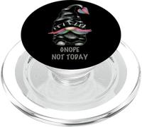 Funny GNOME Pun for Men Punk Rock Biker Gnope Not Today PopSockets PopGrip pour MagSafe