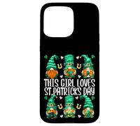 Funny Gnomes for Women This Girl Loves St. Patricks Day Coque pour iPhone 15 Pro Max
