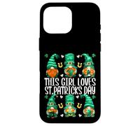 Funny Gnomes for Women This Girl Loves St. Patricks Day Coque pour iPhone 16 Pro Max