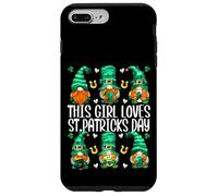 Funny Gnomes for Women This Girl Loves St. Patricks Day Coque pour iPhone 7 Plus/8 Plus