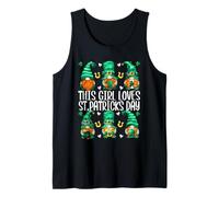 Funny Gnomes for Women This Girl Loves St. Patricks Day Débardeur