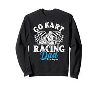 Funny Go Kart Racing, Papa, fête des pères, Karting Sweatshirt