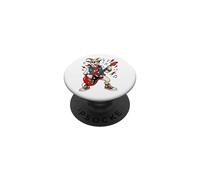 Funny Goat Rock Music Groupe Guitare électrique Guitaristes PopSockets PopGrip Adhésif