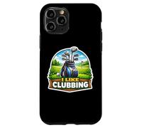 Funny Golf Golfing Golf I Like Clubbing Citation Joke Fun Pun Coque pour iPhone 11 Pro