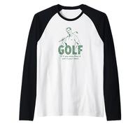 Funny Golf If It Was Easy Theyd Call It Your Mom Pun Golf Manche Raglan
