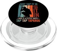 Funny Golf Lover Just Tap Give Little Tappy Golfing Golfer PopSockets PopGrip pour MagSafe