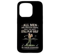 Funny Golf Saying Only The Best Still Play Golf in Their 80s Coque pour iPhone 15 Pro