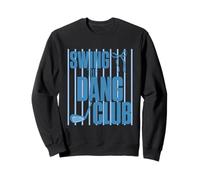 Funny Golf Swing The Dang Club Blue Golf Mom Sweatshirt