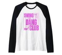 Funny Golf Swing The Dang Club Pink Golf Mom Manche Raglan