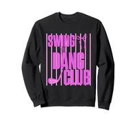 Funny Golf Swing The Dang Club Pink Golf Mom Sweatshirt