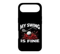 Funny Golfer My Swing is Fine Sarcastic Golf Joke Coque pour iPhone Air