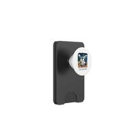 Funny Goose Baseball Stadium Spectator Je vis Ici Maintenant PopSockets PopWallet pour MagSafe