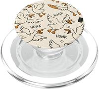 Funny Goose Cartoon Meme Honk Chaos Animal Humor Art PopSockets PopGrip pour MagSafe