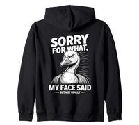 Funny Goose est désolée pour ce Que Mon Visage a Dit, mais Pas Vraiment Sweat à Capuche