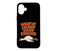 Funny Goose Et Si Je Ne suis Pas Assez Stupide Meme on D Loose Coque pour iPhone 16 Plus