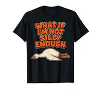 Funny Goose Et Si Je Ne suis Pas Assez Stupide Meme on D Loose T-Shirt Graphique avec Valeur