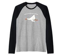 Funny Goose et si Je n'étais Pas Assez Stupide Manche Raglan