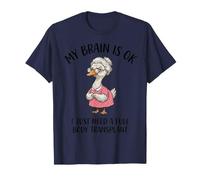 Funny Goose Grandma Old Age Lady Needs New Body Greffe T-Shirt