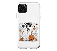 Funny Goose Halloween Witch Pumpkin Fall Spooky Season Coque pour iPhone 11 Pro Max