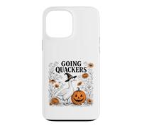 Funny Goose Halloween Witch Pumpkin Fall Spooky Season Coque pour iPhone 13 Pro Max