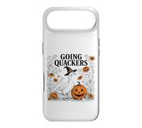 Funny Goose Halloween Witch Pumpkin Fall Spooky Season Coque pour iPhone Air