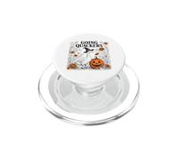 Funny Goose Halloween Witch Pumpkin Fall Spooky Season PopSockets PopGrip pour MagSafe