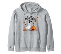 Funny Goose Halloween Witch Pumpkin Fall Spooky Season Sweat à Capuche
