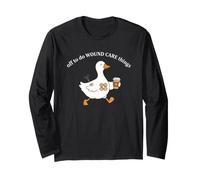 Funny Goose Nurse, C'est Parti pour Le Soin des plaies Manche Longue