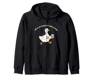 Funny Goose Nurse, C'est Parti pour Le Soin des plaies Sweat à Capuche