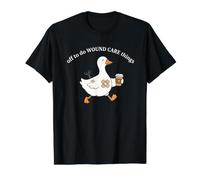 Funny Goose Nurse, C'est Parti pour Le Soin des plaies T-Shirt Graphique avec Valeur