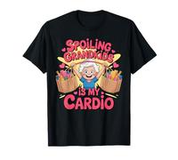 Funny Grandma - C'est mon cardio de gâter mes petits-enfants T-Shirt