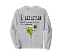 Funny Grandma Fête des Mères Pickleball Player Funma Noun Sweatshirt
