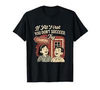 Funny Grandma Kitchen If at First You Don't Succeed Vintage T-Shirt
