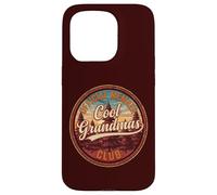 Funny Grandmother Vintage Cool Grandmas Club Official Member Coque pour iPhone 15 Pro