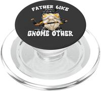 Funny Grandpa Ice Hockey GNOME Graphic for Men and Best Dad PopSockets PopGrip pour MagSafe