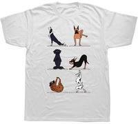 Funny Great Dane Dog Dance T Shirts Graphic Cotton Short Sleeve Birthday Gifts Summer T-Shirt Mens Clothing White Manches Courtes(3X-Large)